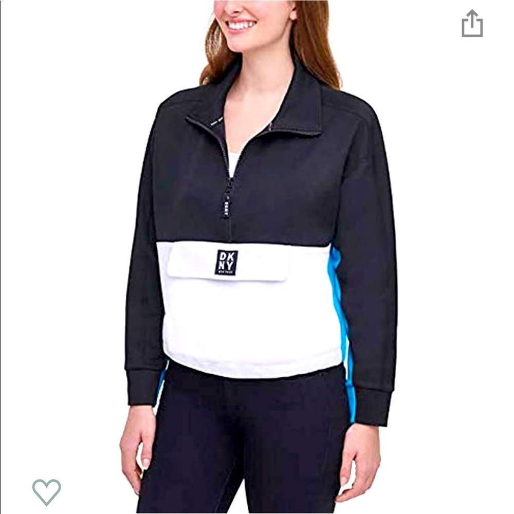 ⭐️ DKNY 1/2 Fleece Pull Over